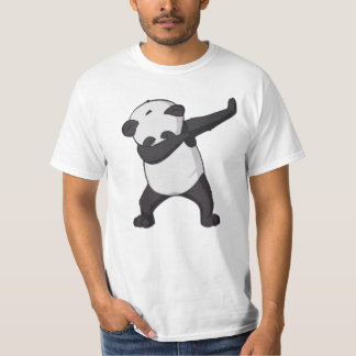Camiseta O t-shirt dos homens da solha da panda