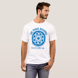 Camiseta O t-shirt dos homens de Alliance da paz