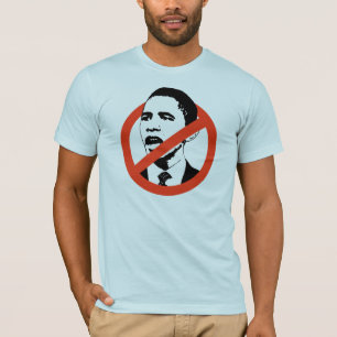 CAMISETA O T-SHIRT DOS HOMENS DE ANTI-OBAMA