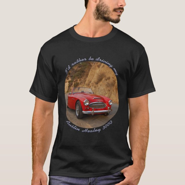 Camiseta O t-shirt dos homens de Austin Healey 3000 (Frente)