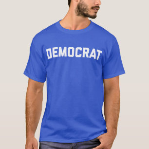 Camiseta O t-shirt dos homens de Democrata