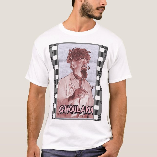 Camiseta O t-shirt dos homens de Ghoulardi (2 surreais) (Frente)