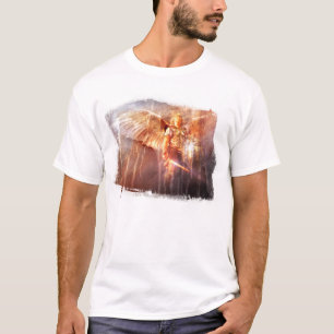Camiseta "O t-shirt dos homens de luta dos anjos"