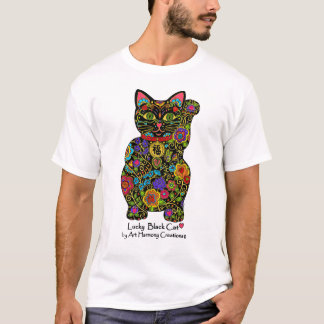 Camiseta O t-shirt dos homens de Maneki Neko