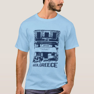 Camiseta O t-shirt dos homens de Niata Zotali (luz - azul)