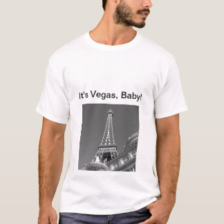 Camiseta O t-shirt dos homens de Paris, Las Vegas