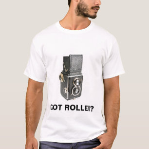 Camiseta O t-shirt dos homens de Rolleiflex