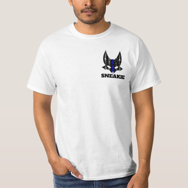 Camiseta O t-shirt dos homens de Sneakie (Frente)