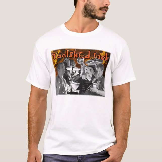 Camiseta O t-shirt dos homens de Toolshed Jack (Frente)