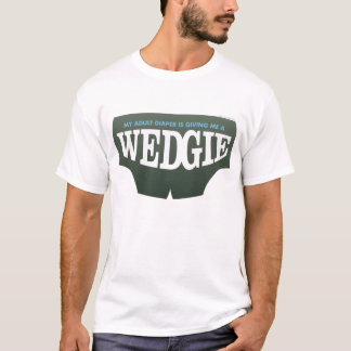 Camiseta O t-shirt dos homens de Wedgie