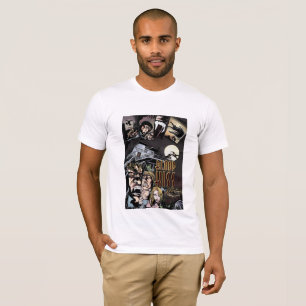 Camiseta O t-shirt dos homens do beijo do sangue com o