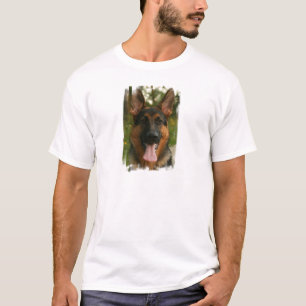 Camiseta O t-shirt dos homens do german shepherd