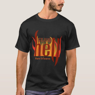 Camiseta O t-shirt dos homens do inferno do clube