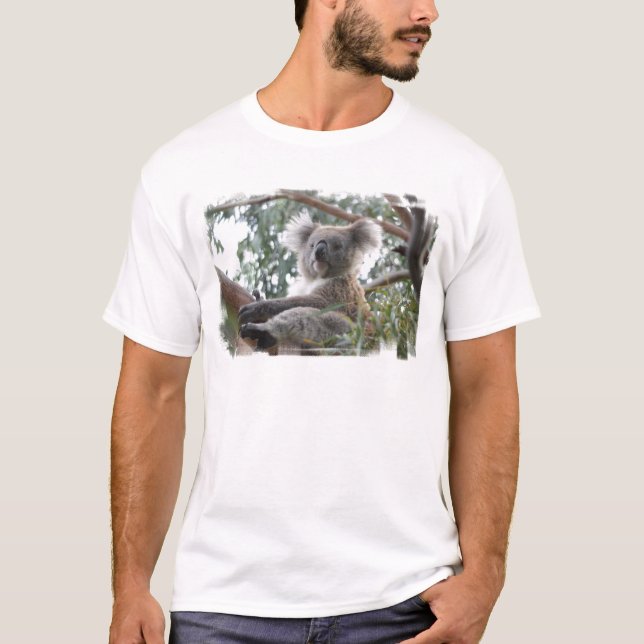 Camiseta O t-shirt dos homens do Koala (Frente)