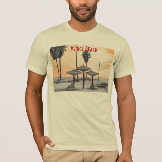 Camiseta O t-shirt dos homens do ll da praia de Veneza