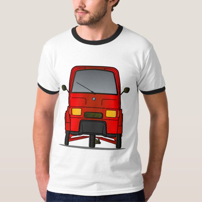 Camiseta O t-shirt dos homens do macaco de Piaggio (Frente)