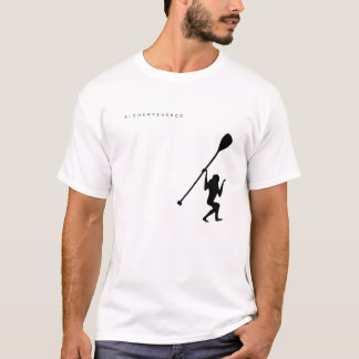 Camiseta O t-shirt dos homens do macaco do surf da