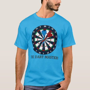 Camiseta O t-shirt dos homens do mestre do dardo