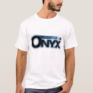 Camiseta O t-shirt dos homens do ônix do clube