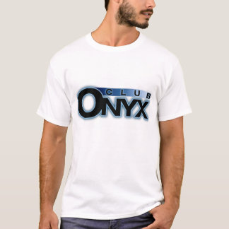 Camiseta O t-shirt dos homens do ônix do clube