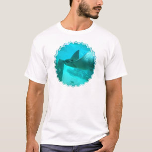 Camiseta O t-shirt dos homens do raio de Manta