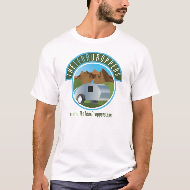Camiseta O t-shirt dos homens do reboque da lágrima (Sr.) (Frente)
