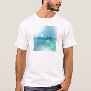 Camiseta O t-shirt dos homens do Windsurfer