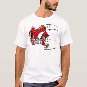 Camiseta O t-shirt dos homens dos cardeais