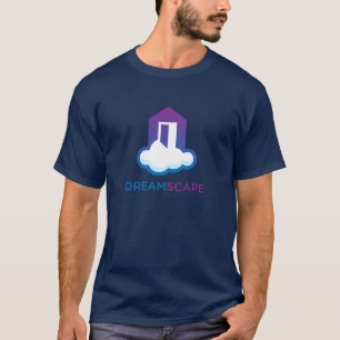 CAMISETA O T-SHIRT DOS HOMENS ESCUROS DO LOGOTIPO DA