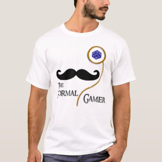 Camiseta O t-shirt dos homens formais do Gamer