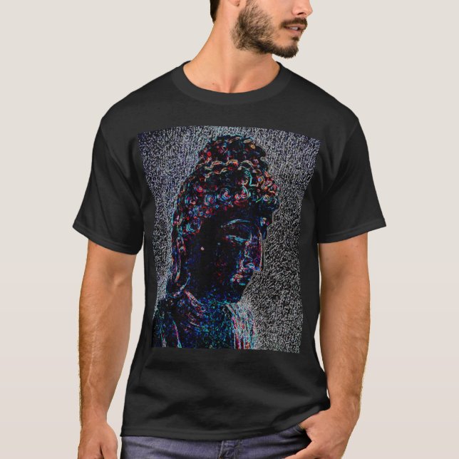 Camiseta O t-shirt dos homens FUNKY de BUDDHA (Frente)