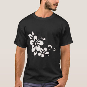 Camiseta O t-shirt dos homens havaianos da flor
