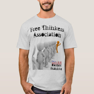 Camiseta O t-shirt dos homens livres da associação dos
