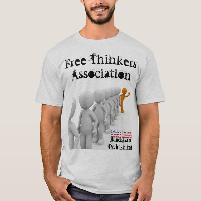 Camiseta O t-shirt dos homens livres da associação dos (Frente)