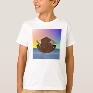 Camiseta O t-shirt dos miúdos da arca de Noah