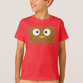 Camiseta O t-shirt dos miúdos da coruja de BBSS