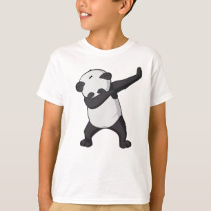Camiseta O t-shirt dos miúdos da solha da panda