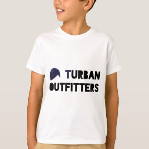 Camiseta O t-shirt dos miúdos dos Outfitters do turbante