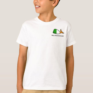 Camiseta O t-shirt dos miúdos irlandeses da baleia
