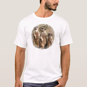 Camiseta O t-shirt dos pais de família de Meerkat