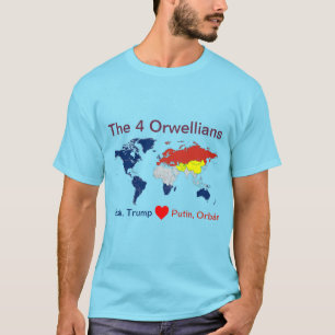 Camiseta O T-Shirt dos Quatro Orwellianos
