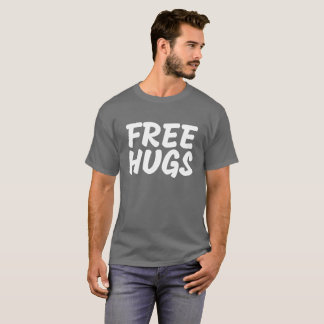 Camiseta O t-shirt escuro básico dos homens livres dos
