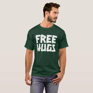 Camiseta O t-shirt escuro básico dos homens livres dos
