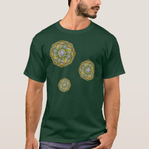 Camiseta O t-shirt escuro dos homens de Nouveau do