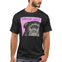 O t-shirt escuro dos homens de Whatcha Eatin