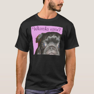 Camiseta O t-shirt escuro dos homens de Whatcha Eatin