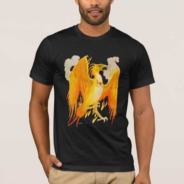 Camiseta O T-Shirt Escuro Phoenix (Frente)