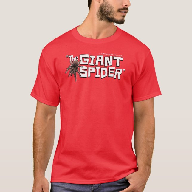 Camiseta O t-shirt gigante da aranha (Frente)