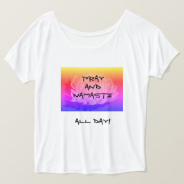 Camiseta O t-shirt gráfico Slouchy das mulheres