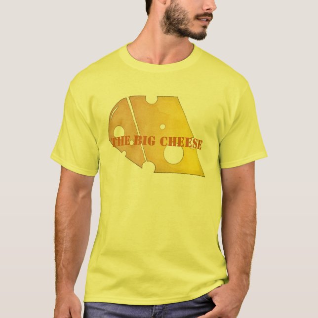 Camiseta O t-shirt grande do queijo (Frente)
